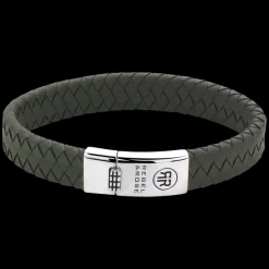Armband^Rebel & Rose Absolutely Leather - Braided Flat 925 Ranger |