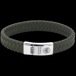 Armband^Rebel & Rose Absolutely Leather - Braided Flat 925 Ranger |