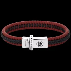 Armband^Rebel & Rose Absolutely Leather - Dual Twisted Black-Red |