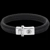 Armband^Rebel & Rose Absolutely Leather - Dual Twisted Black |