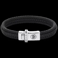 Armband^Rebel & Rose Absolutely Leather - Dual Twisted Black |