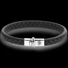 Armband | Armband^Rebel & Rose Absolutely Leather - Single Stranded Black |
