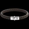 Armband | Armband^Rebel & Rose Absolutely Leather - Single Stranded Brown |