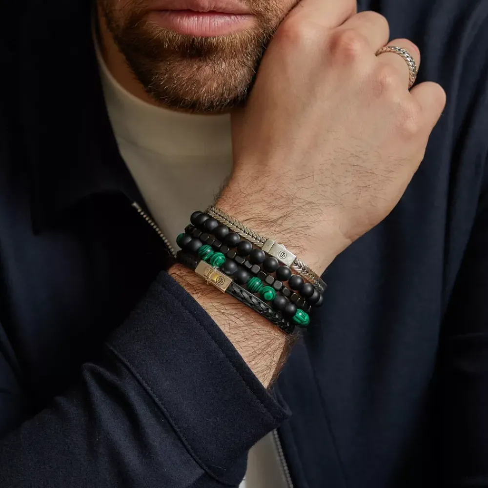 Armband | Armband^Rebel & Rose Absolutely Leather - Single Stranded Black |