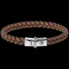 Armband | Armband^Rebel & Rose Absolutely Leather - Small Braided Raw Cognac |