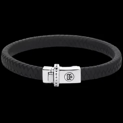 Armband | Armband^Rebel & Rose Absolutely Leather - Small Braided Black |