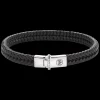 Armband | Armband^Rebel & Rose Absolutely Leather - Small Braided Apollo Black |