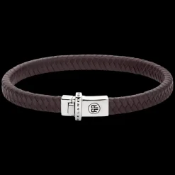 Armband | Armband^Rebel & Rose Absolutely Leather - Small Braided Brown |