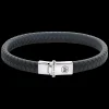 Armband | Armband^Rebel & Rose Absolutely Leather - Small Braided Black&Blue |
