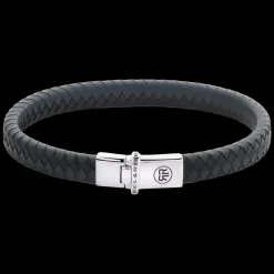 Armband | Armband^Rebel & Rose Absolutely Leather - Small Braided Black&Blue |