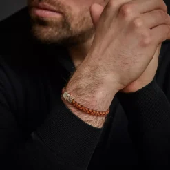 Armband | Armband^Rebel & Rose Absolutely Leather - Small Braided Raw Cognac |