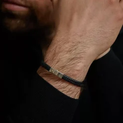 Armband | Armband^Rebel & Rose Absolutely Leather - Small Braided Black |
