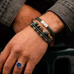 Armband | Armband^Rebel & Rose Absolutely Leather - Small Braided Ranger |