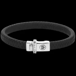 Armband | Armband^Rebel & Rose Absolutely Leather - Small Braided Black |