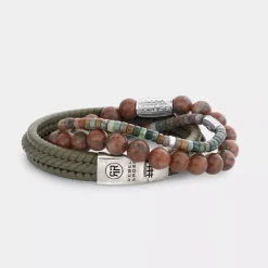 Armband^Rebel & Rose Absolutely Leather - Twisted 925 Camo |