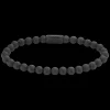 Armband | Armband^Rebel & Rose Black-series - Mad Panther - All-Black - 6mm |