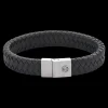 Armband^Rebel & Rose Full Metal Leather - Full Metal Premium 12mm Black |