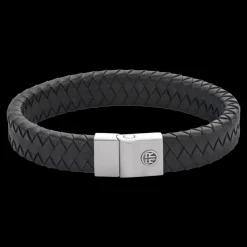 Armband^Rebel & Rose Full Metal Leather - Full Metal Premium 12mm Black |