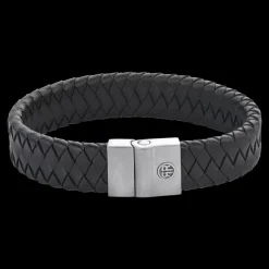 Armband^Rebel & Rose Full Metal Leather - Full Metal Premium 15mm Black |