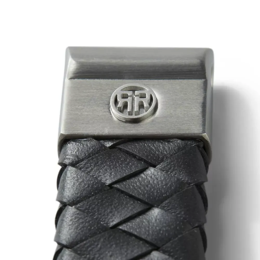 Armband^Rebel & Rose Full Metal Leather - Full Metal Premium 15mm Black |
