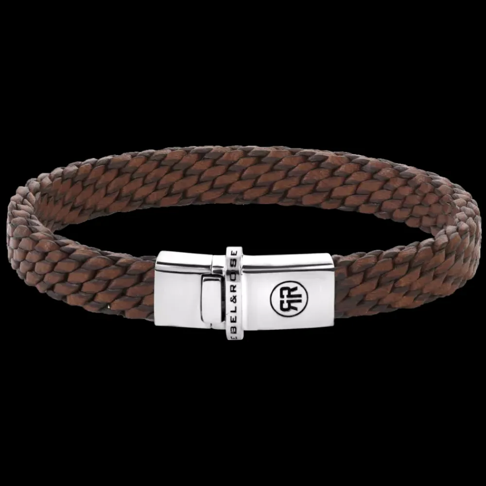 Armband^Rebel & Rose Mastery Collection - Mastery Collection - Woven Patina Cognac |