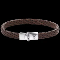 Armband^Rebel & Rose Mastery Collection - Mastery Collection - Woven Small Patina Cognac |