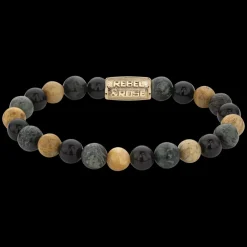 Armband^Rebel & Rose More Balls Than Most - Autumn Storm Yellowgold - 8mm |