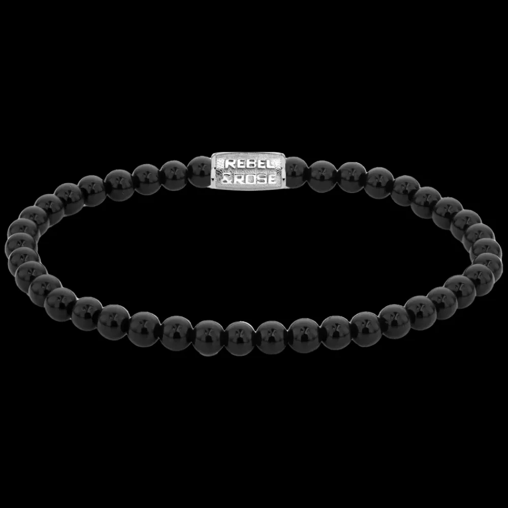 Armband | Armband^Rebel & Rose More Balls Than Most - Black Velvet - 4mm |