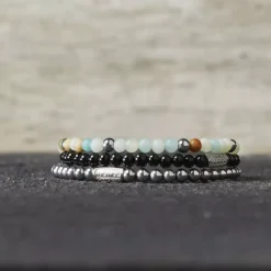 Armband | Armband^Rebel & Rose More Balls Than Most - Black Velvet - 4mm |