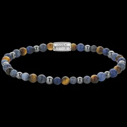 Armband | Armband^Rebel & Rose More Balls Than Most - Blue Rain - 4mm |