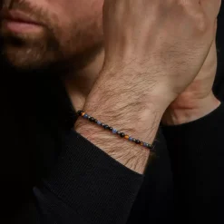 Armband | Armband^Rebel & Rose More Balls Than Most - Blue Rain - 4mm |