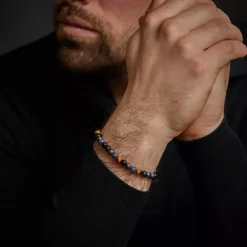 Armband | Armband^Rebel & Rose More Balls Than Most - Blue Rain Vintage - 6mm |