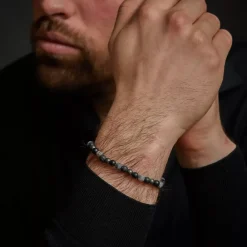 Armband^Rebel & Rose More Balls Than Most - Grey Rocks Vintage - 6mm |