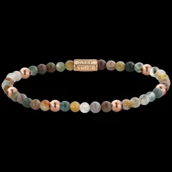 Armband^Rebel & Rose More Balls Than Most - Indian Summer- Rosegold ionplated - 4mm |
