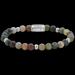 Armband^Rebel & Rose More Balls Than Most - Indian Summer Silver - 6mm |