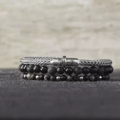 Armband^Rebel & Rose More Balls Than Most - Shiny Night - 4mm |