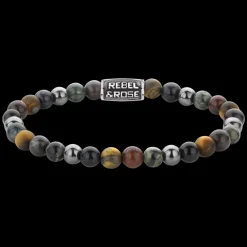Armband^Rebel & Rose More Balls Than Most - Stormy Weather Vintage - 6mm |