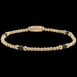 Armband^Rebel & Rose More Balls Than Most - Touch of Green Glam Rocks - 4mm |