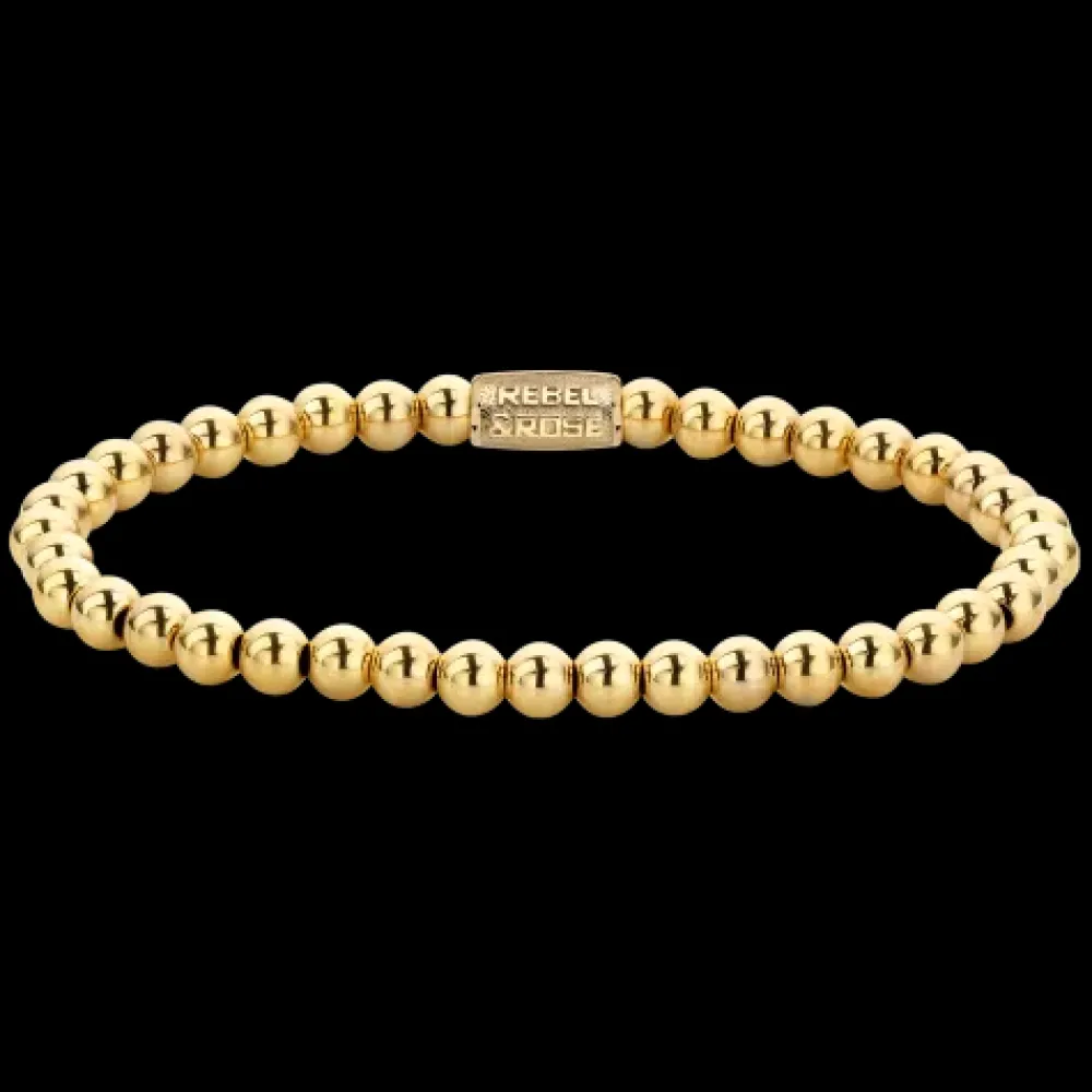 Armband^Rebel & Rose More Balls Than Most - Touch of Turquoise - 4mm |