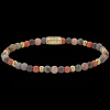 Armband^Rebel & Rose More Balls Than Most - Warm Winter Wishes - Yellowgold ionplated - 4mm |