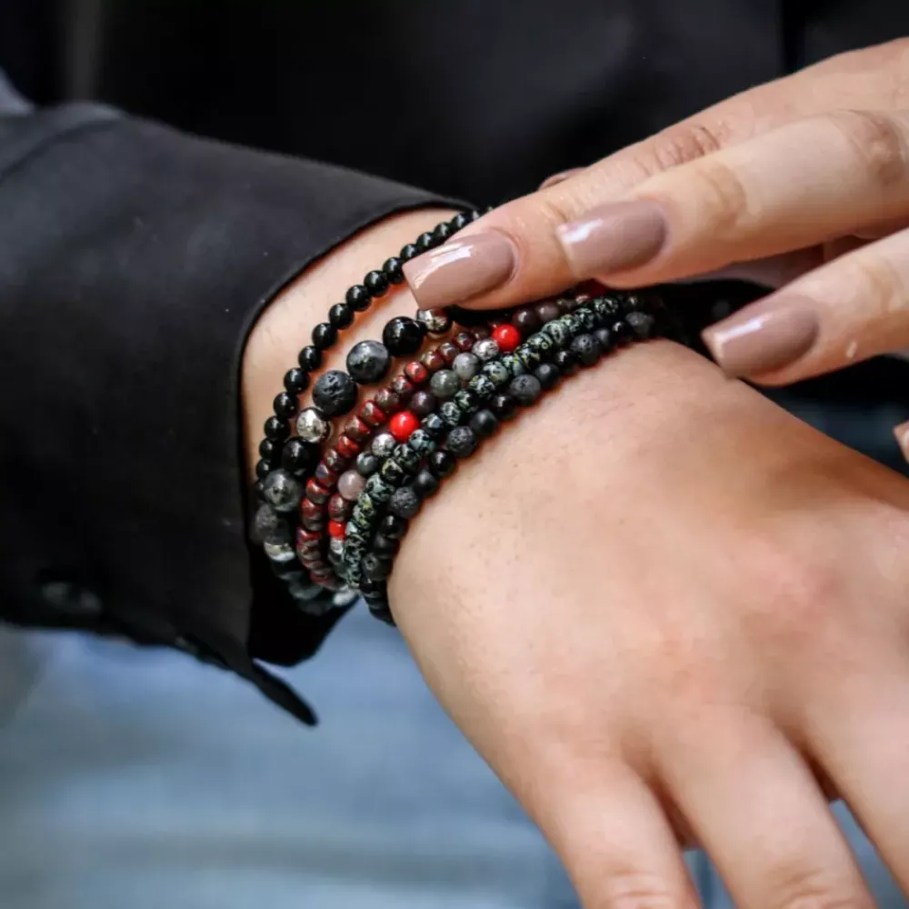 Armband^Rebel & Rose More Balls Than Most - Warm Winter Wishes - 4mm |