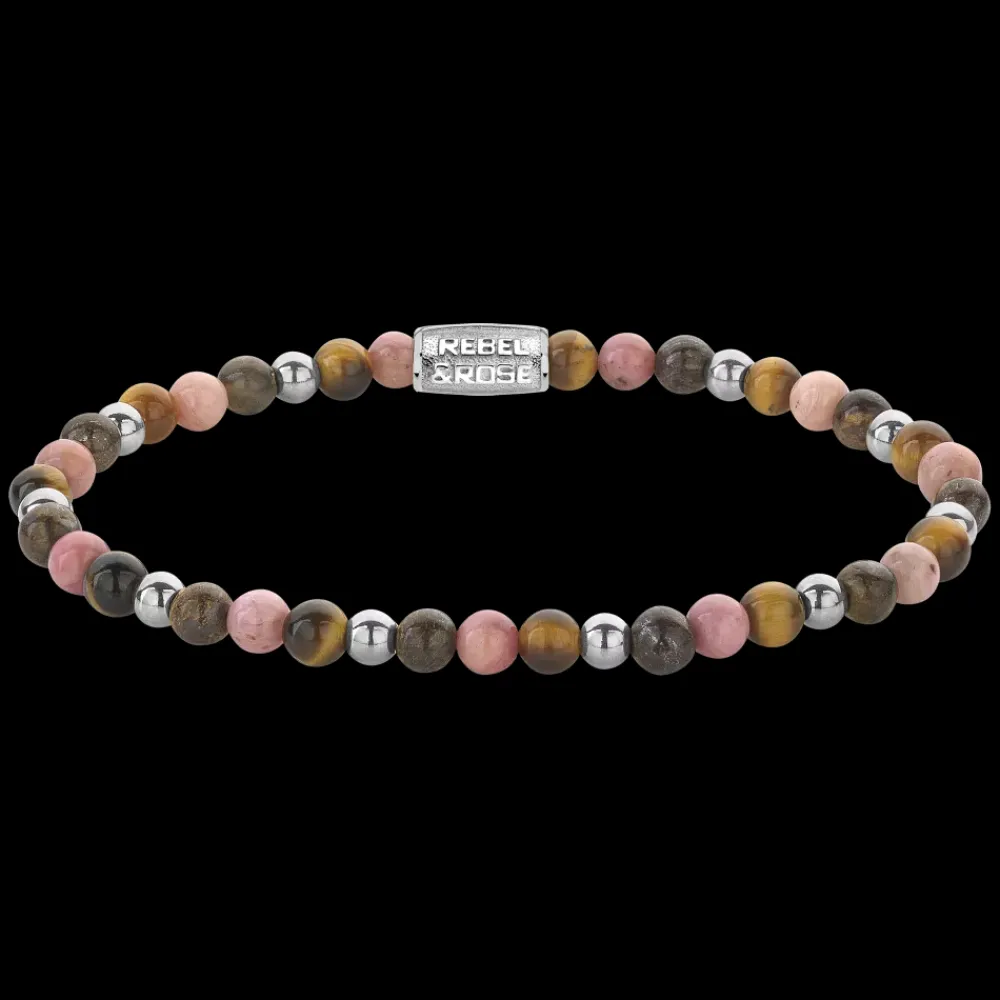 Armband^Rebel & Rose More Balls Than Most - Winter Glow - 4mm |