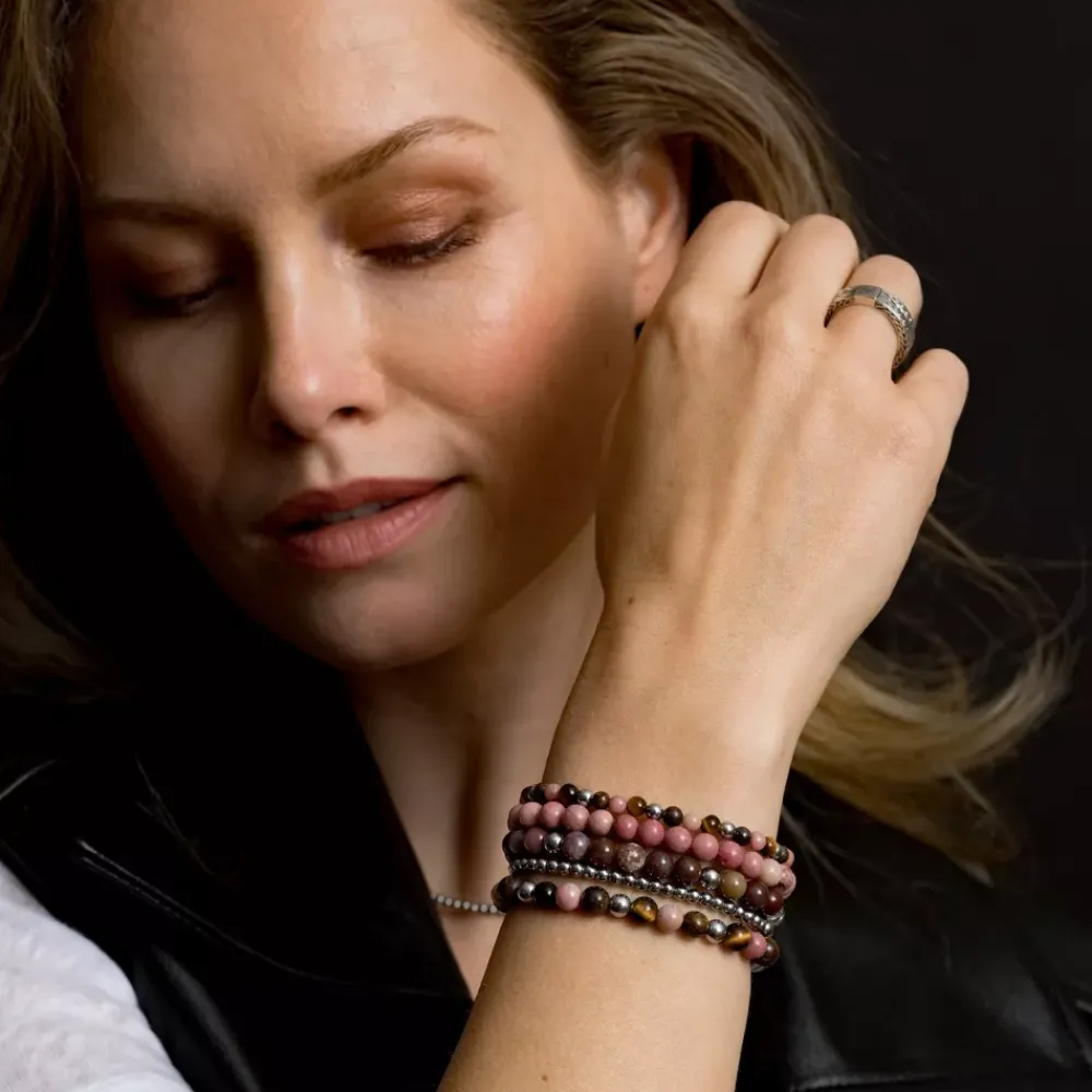Armband^Rebel & Rose More Balls Than Most - Winter Glow - 4mm |