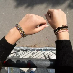 Armband^Rebel & Rose More Balls Than Most - Winter Glow - Yellowgold ionplated - 6mm |