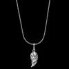 Ketting^Rebel & Rose Necklace & Pendant - Necklace Rope Silver 925 - 3mm with Pendant Angels Wing |