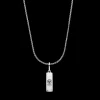 Ketting^Rebel & Rose Necklace & Pendant - Necklace Rope Silver 925 - 3mm with Pendant Tag Small |