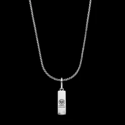 Ketting^Rebel & Rose Necklace & Pendant - Necklace Rope Silver 925 - 3mm with Pendant Tag Small |