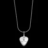Ketting^Rebel & Rose Necklace & Pendant - Necklace Rope Silver 925 - 2mm with Pendant Plectrum |