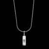 Ketting^Rebel & Rose Necklace & Pendant - Necklace Rope Silver 925 - 2mm with Pendant Tag Small |