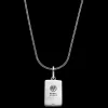 Ketting^Rebel & Rose Necklace & Pendant - Necklace Chain Silver 925 - 3mm with Pendant Tag |